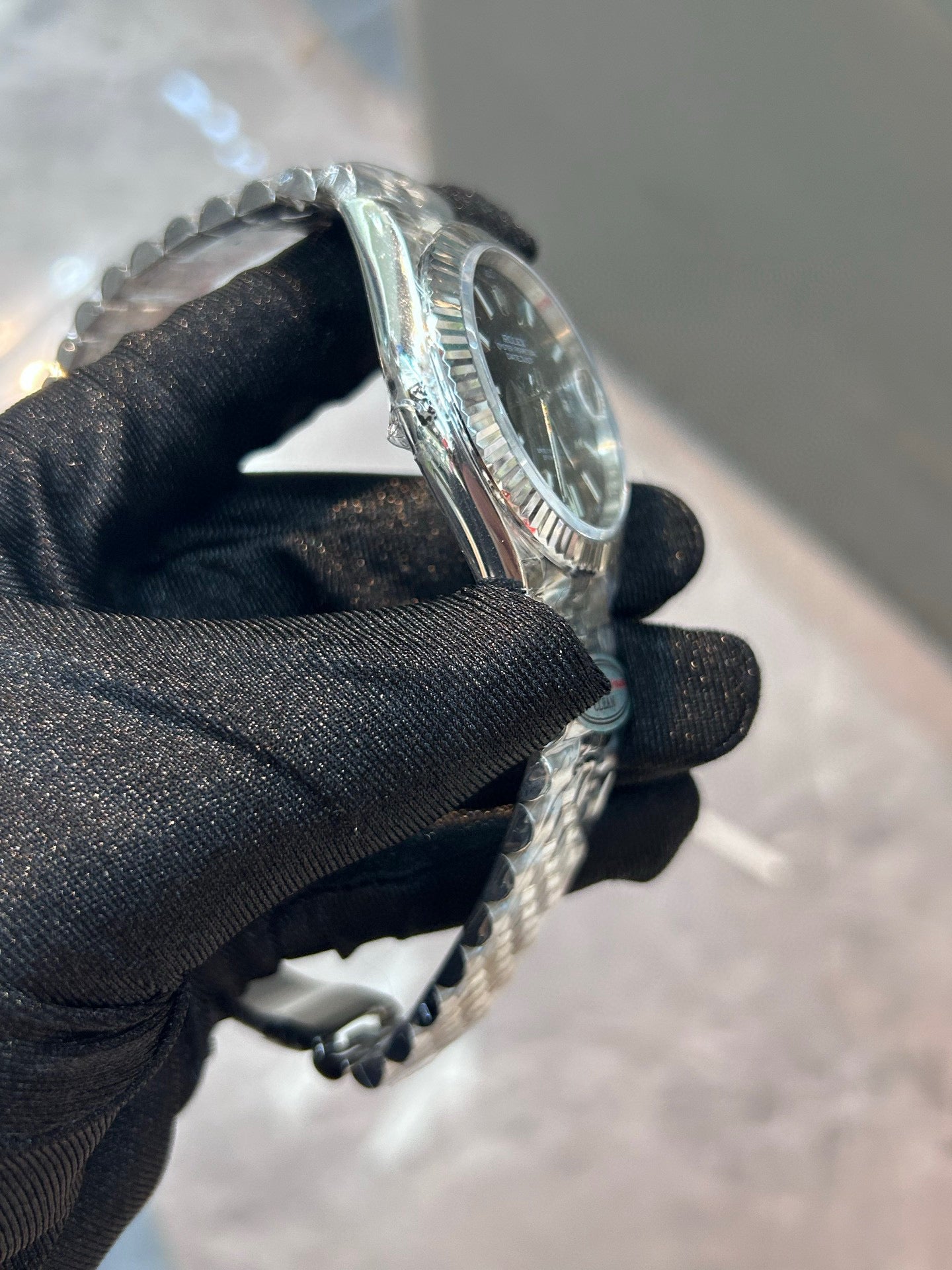 Rolex datejust Swiss movement automatic mechanical watch