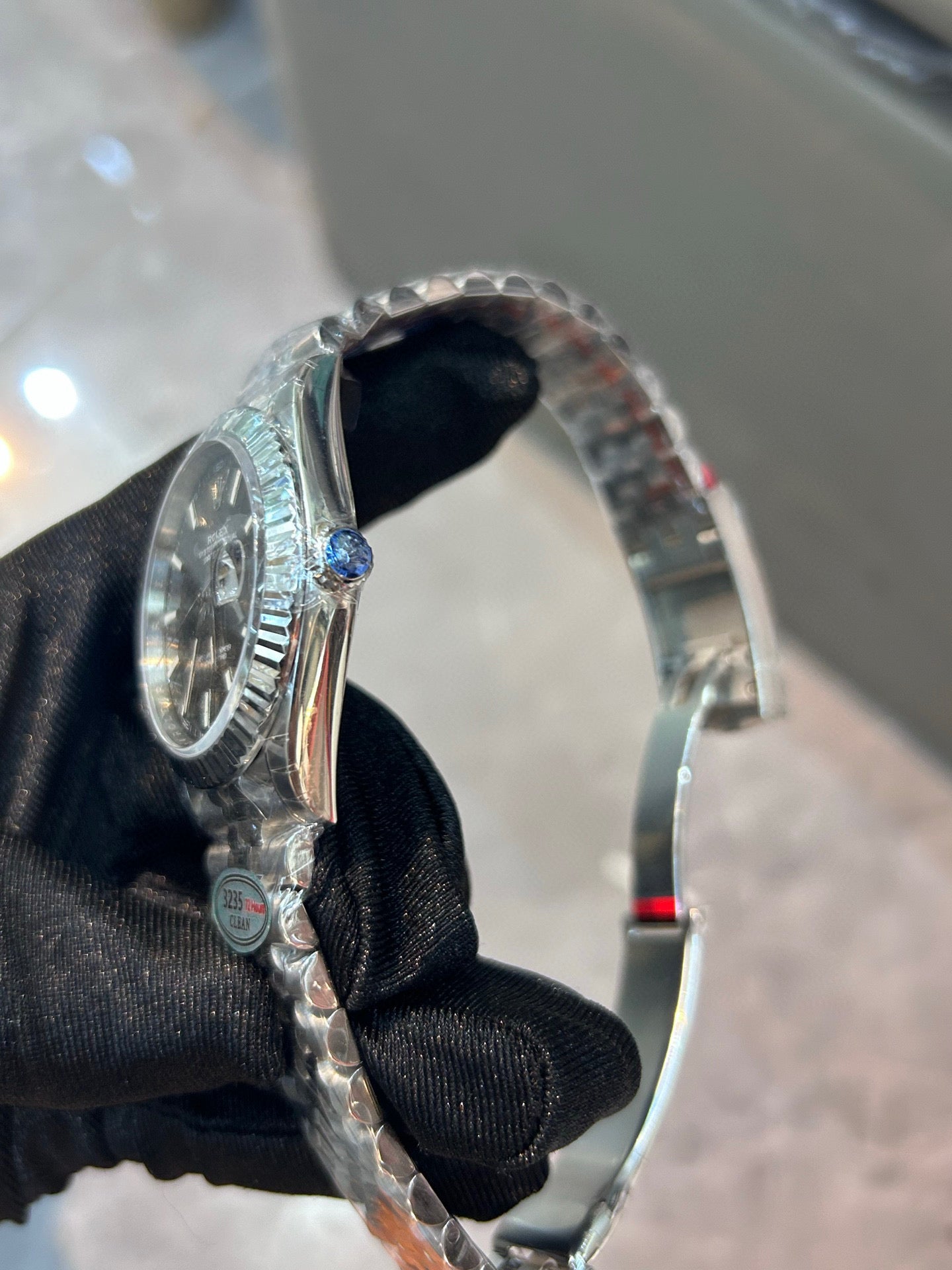 Rolex datejust Swiss movement automatic mechanical watch