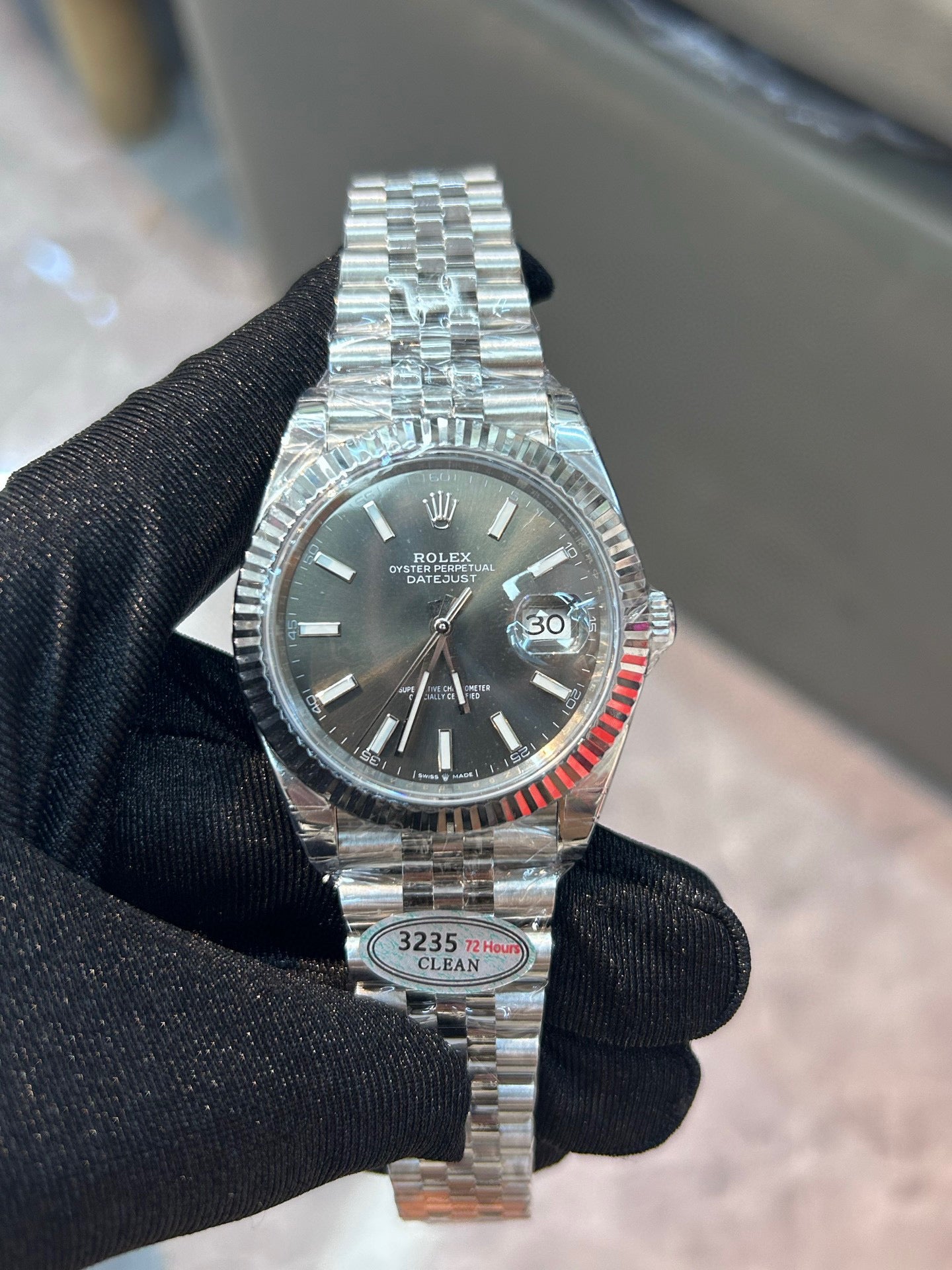 Rolex datejust Swiss movement automatic mechanical watch