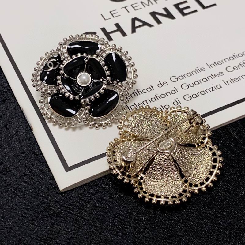 C.H.A.N.E.L Brooch 22