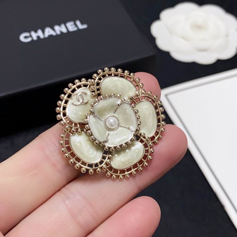 C.H.A.N.E.L Brooch 22