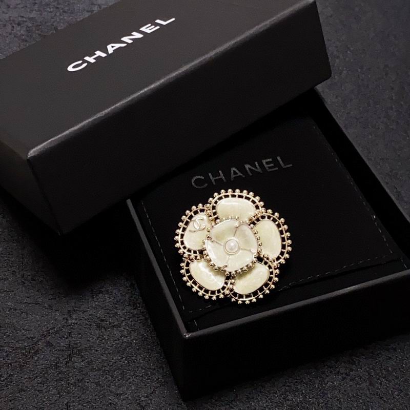 C.H.A.N.E.L Brooch 22