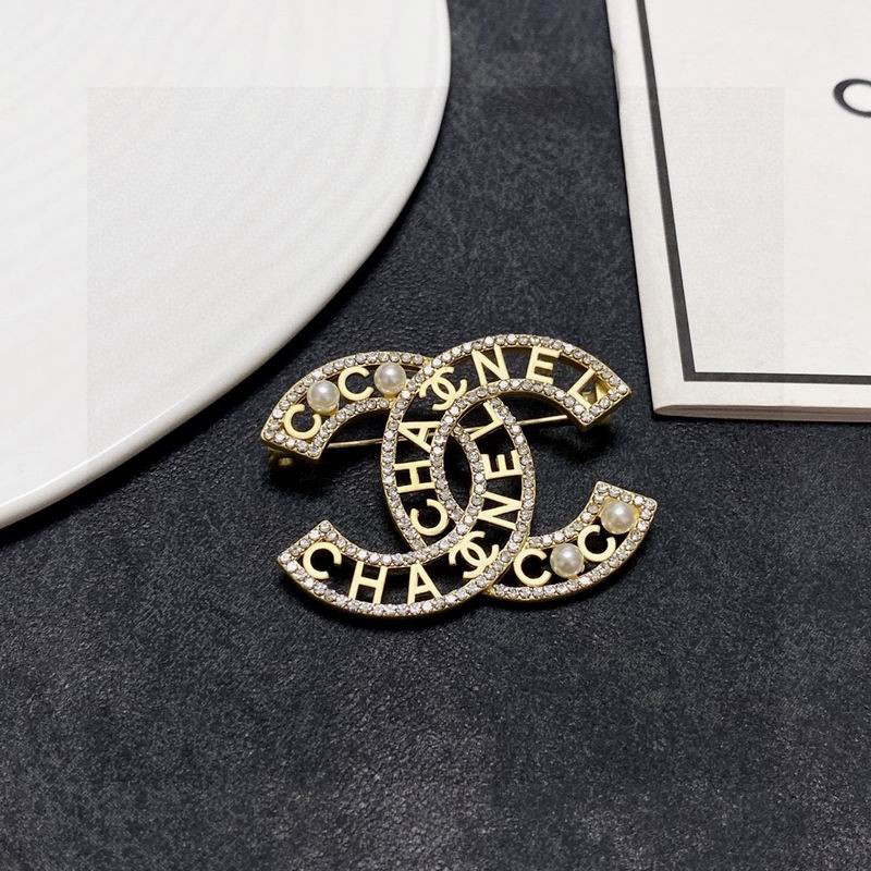 C.H.A.N.E.L Brooch 53