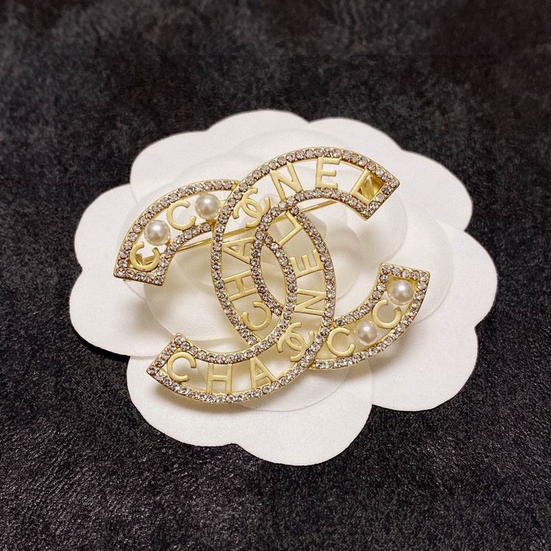 C.H.A.N.E.L Brooch 53