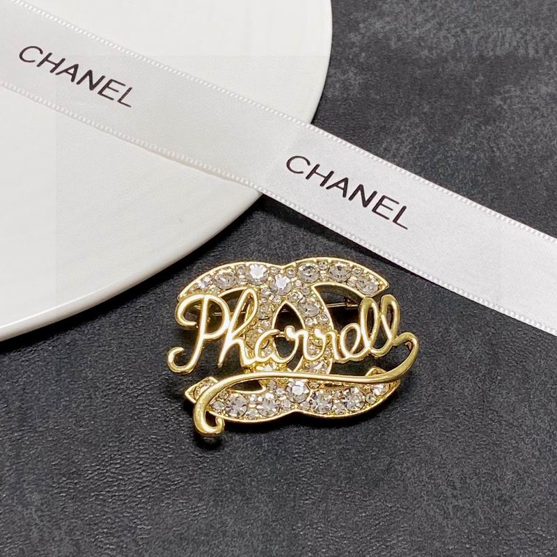 C.H.A.N.E.L Brooch 74