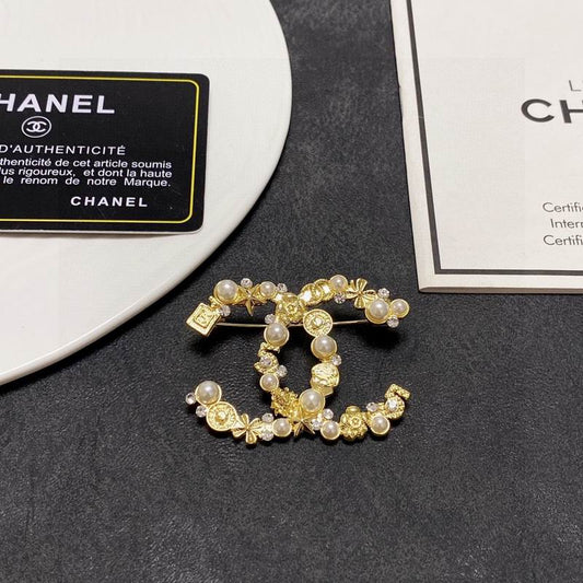 C.H.A.N.E.L Brooch 35