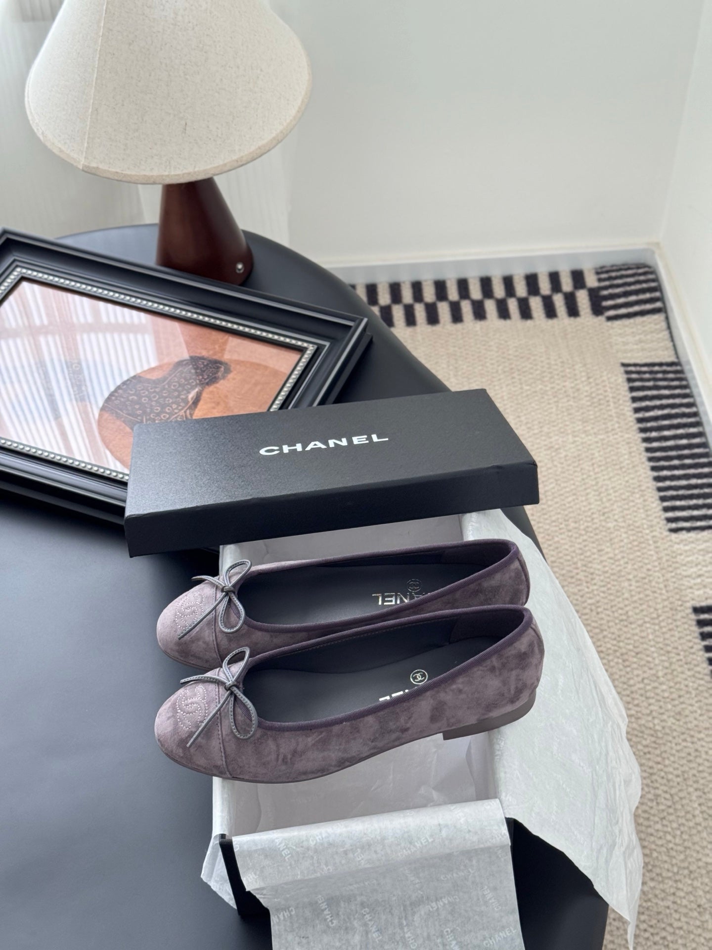 Chanel new ballet shoes 2.5cm