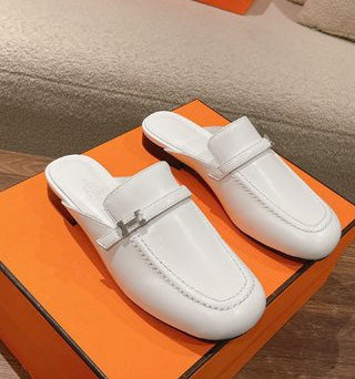 hermes Groupie slippers women