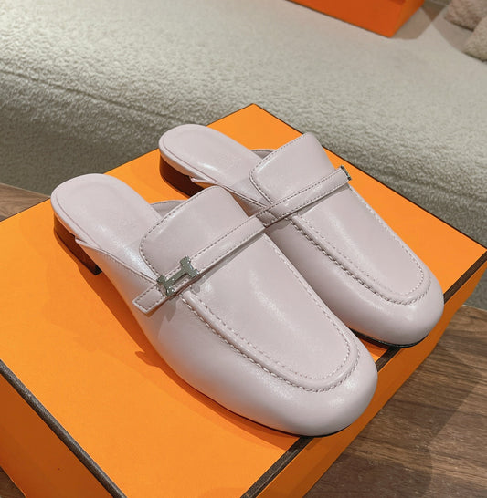 hermes Groupie slippers women