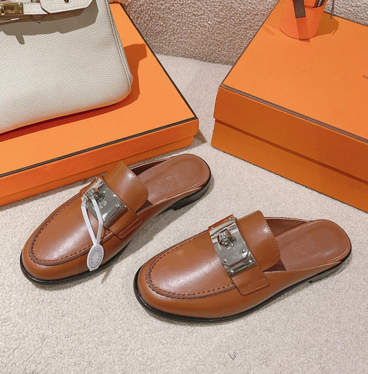 Hermes Eclair slippers