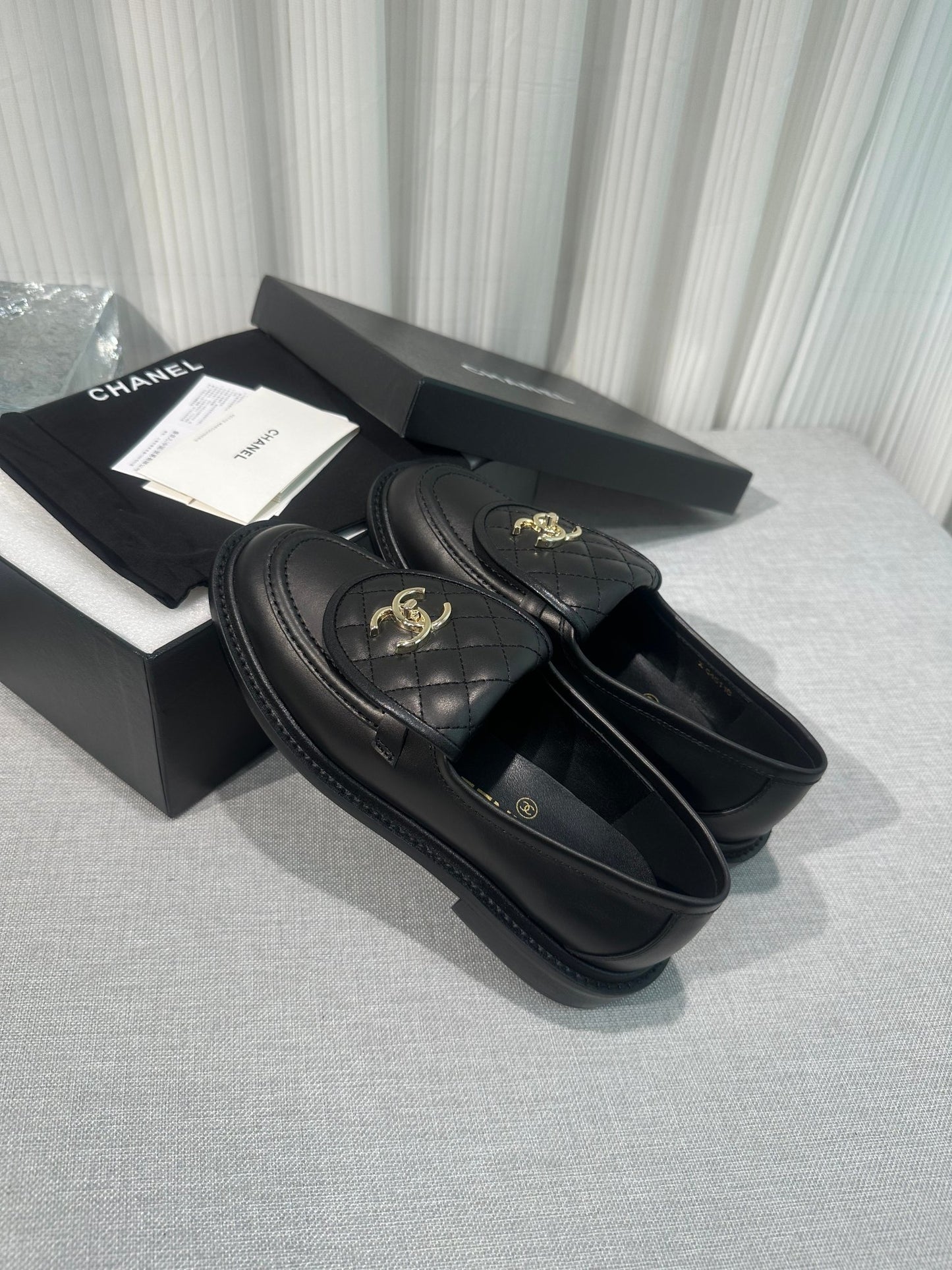 CHANEL Loafers flat shoes
