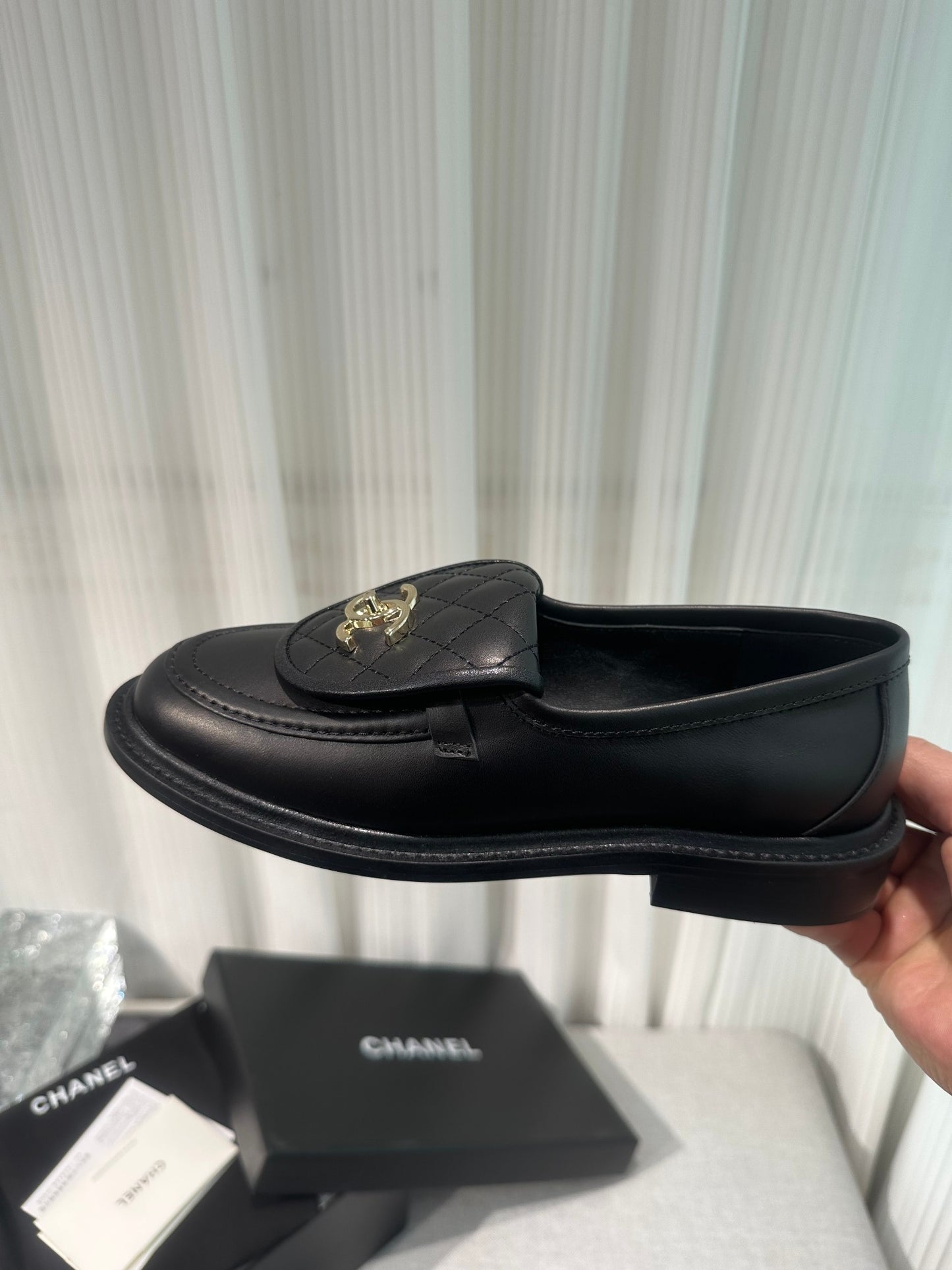 CHANEL Loafers flat shoes