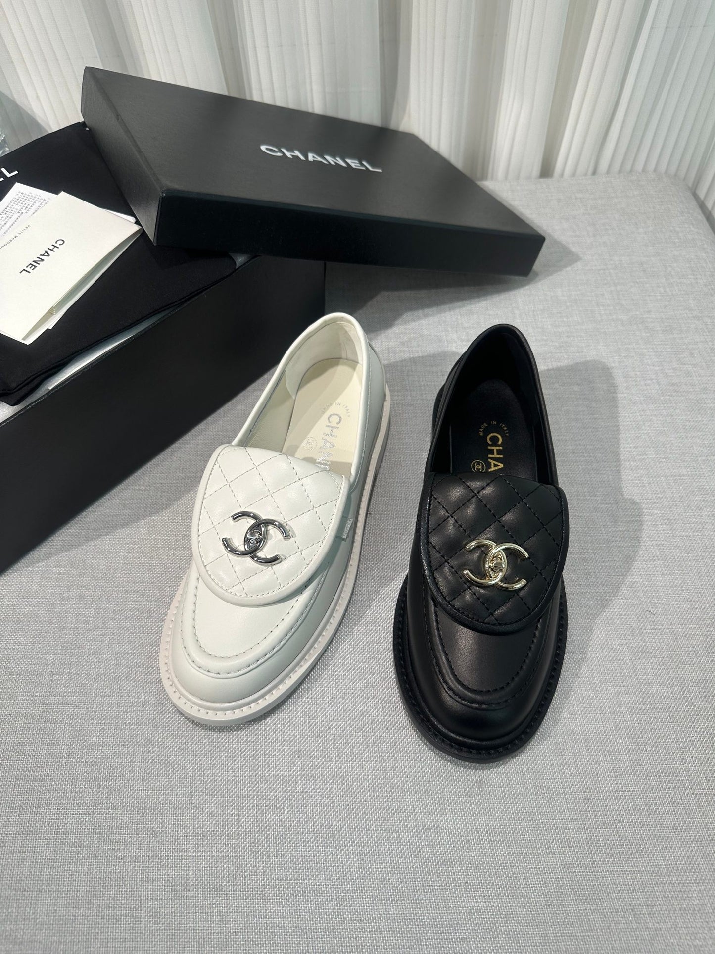 CHANEL Loafers flat shoes