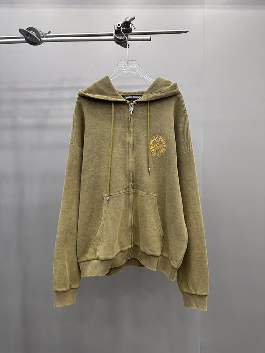 Chrome Hearts hooded cardigan